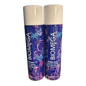 BIOMEGA 2-Freeze Baby Mega-Hold HAIRSPRAY - 10 oz. each